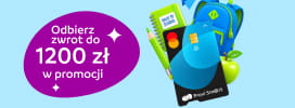 Odbierz zwrot 1200 zł w promocji
